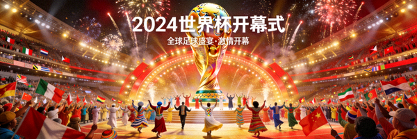 世界杯开幕式盛况